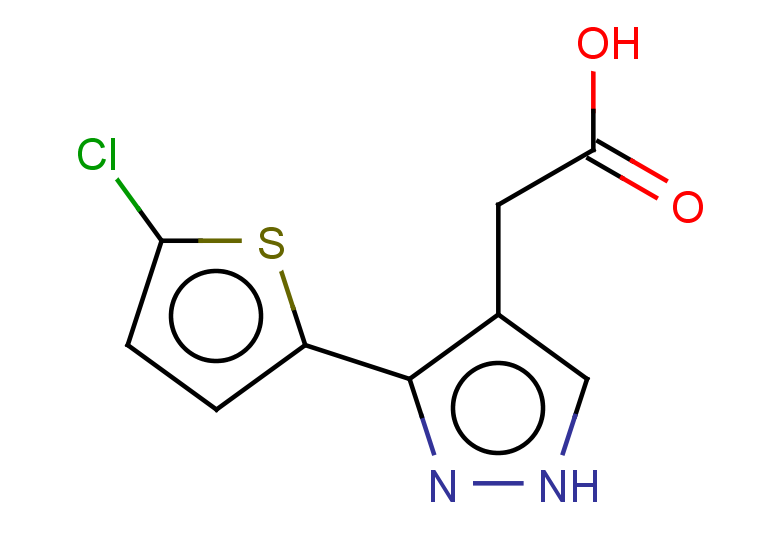 2-[3-(5-chlorothiophen-2-yl)-1H-pyrazol-4-yl]acetic acid