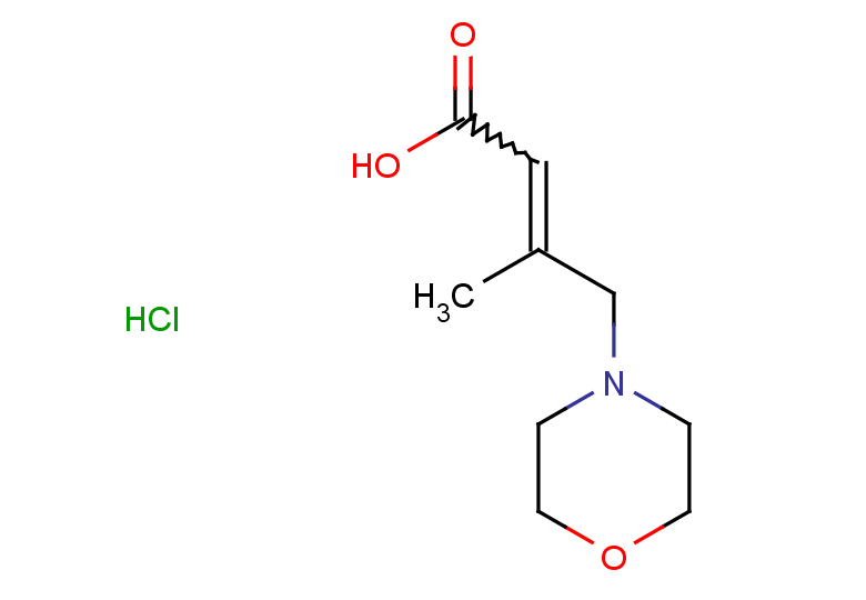 3-methyl-4-(morpholin-4-yl)but-2-enoic acid hydrochloride