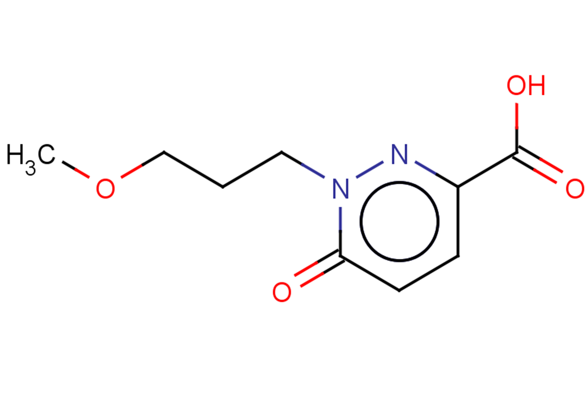 1-(3-methoxypropyl)-6-oxo-1,6-dihydropyridazine-3-carboxylic acid
