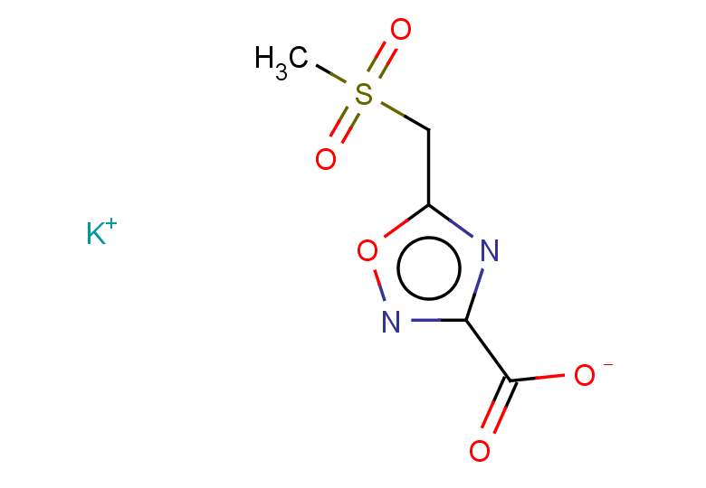 potassium 5-(methanesulfonylmethyl)-1,2,4-oxadiazole-3-carboxylate
