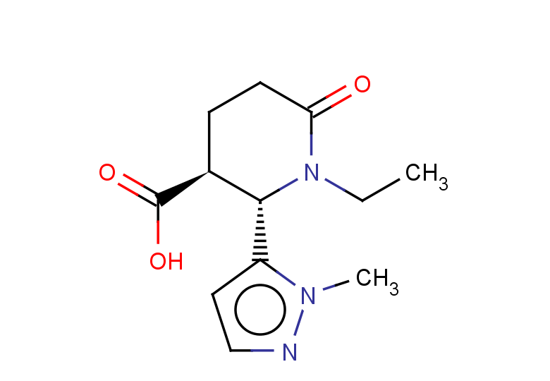 rac-(2R,3R)-1-ethyl-2-(1-methyl-1H-pyrazol-5-yl)-6-oxopiperidine-3-carboxylic acid, trans