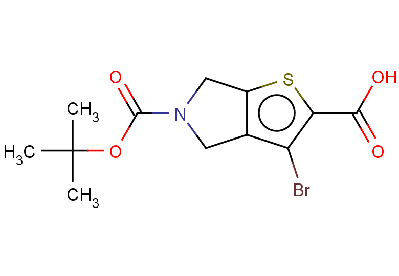 3-bromo-5-[(tert-butoxy)carbonyl]-4H,5H,6H-thieno[2,3-c]pyrrole-2-carboxylic acid