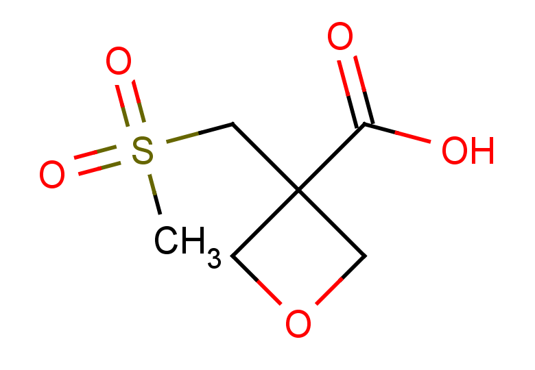 3-(methanesulfonylmethyl)oxetane-3-carboxylic acid
