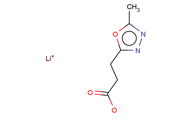 lithium(1+) ion 3-(5-methyl-1,3,4-oxadiazol-2-yl)propanoate