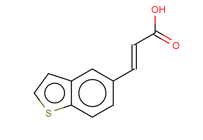 (2E)-3-(1-benzothiophen-5-yl)prop-2-enoic acid