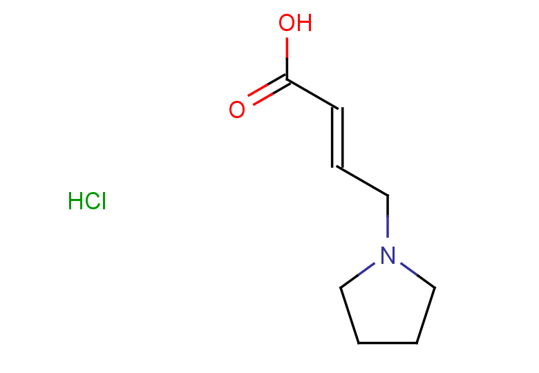 (2E)-4-(pyrrolidin-1-yl)but-2-enoic acid hydrochloride