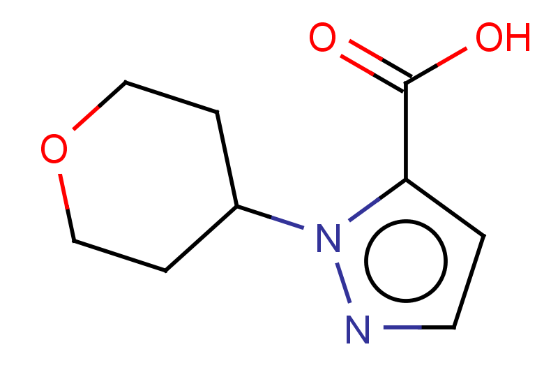 1-(oxan-4-yl)-1H-pyrazole-5-carboxylic acid