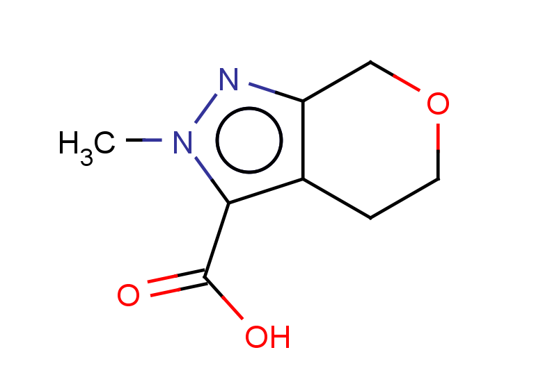 2-methyl-2H,4H,5H,7H-pyrano[3,4-c]pyrazole-3-carboxylic acid