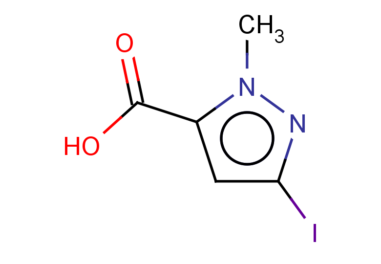 3-iodo-1-methyl-1H-pyrazole-5-carboxylic acid