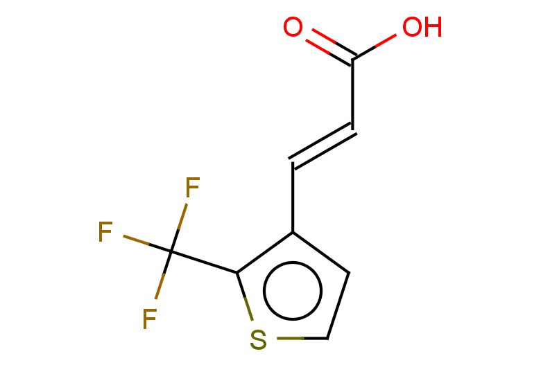 (2E)-3-[2-(trifluoromethyl)thiophen-3-yl]prop-2-enoic acid
