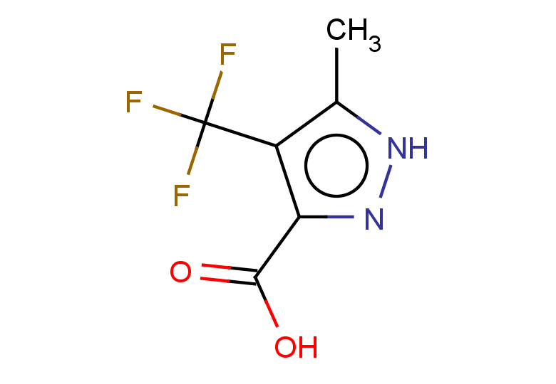 5-methyl-4-(trifluoromethyl)-1H-pyrazole-3-carboxylic acid