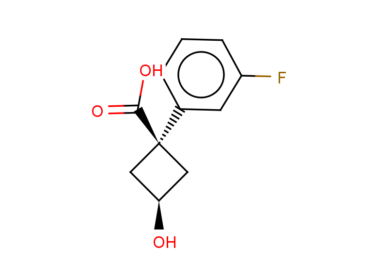 1-(3-fluorophenyl)-3-hydroxycyclobutane-1-carboxylic acid