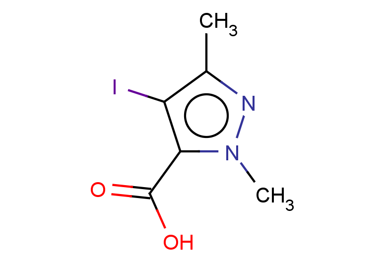 4-iodo-1,3-dimethyl-1H-pyrazole-5-carboxylic acid