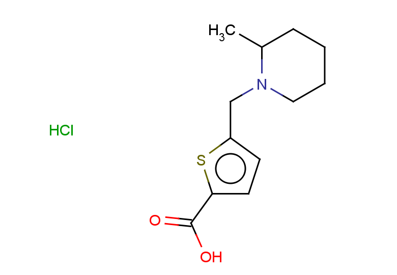 5-[(2-methylpiperidin-1-yl)methyl]thiophene-2-carboxylic acid hydrochloride