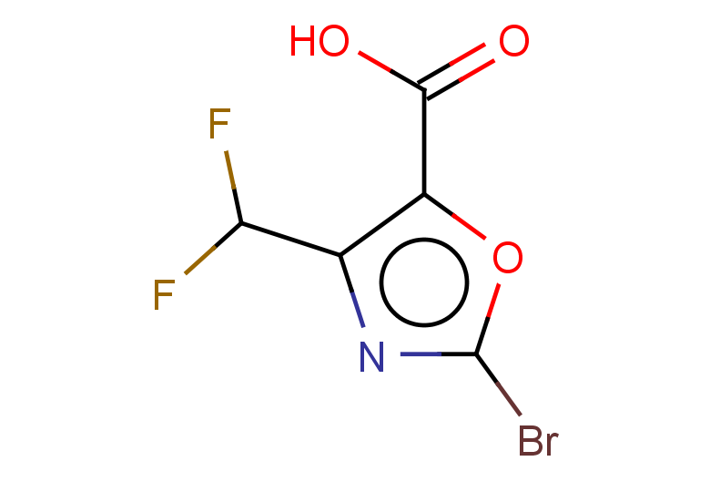 2-bromo-4-(difluoromethyl)-1,3-oxazole-5-carboxylic acid