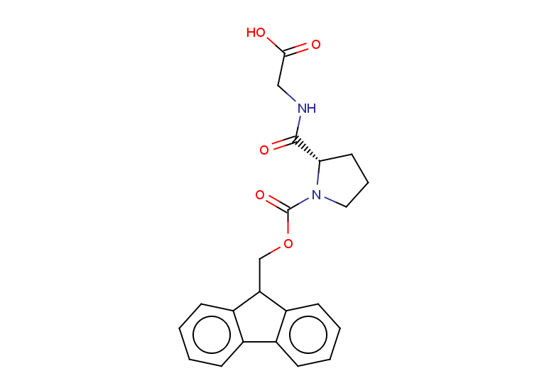 2-{[(2S)-1-[(9H-fluoren-9-ylmethoxy)carbonyl]pyrrolidin-2-yl]formamido}acetic acid