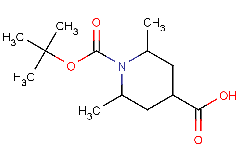 1-[(tert-butoxy)carbonyl]-2,6-dimethylpiperidine-4-carboxylic acid