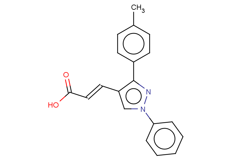 (2E)-3-[3-(4-methylphenyl)-1-phenyl-1H-pyrazol-4-yl]prop-2-enoic acid