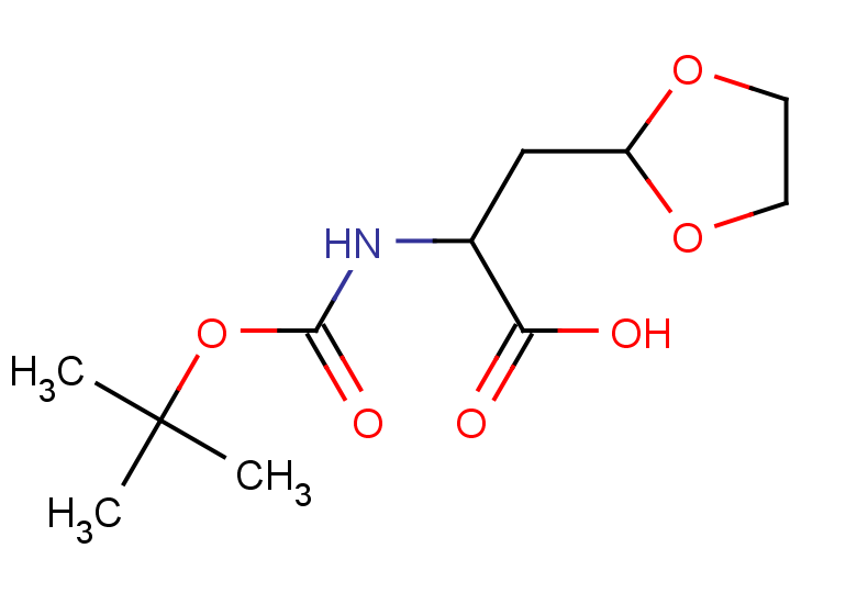2-{[(tert-butoxy)carbonyl]amino}-3-(1,3-dioxolan-2-yl)propanoic acid