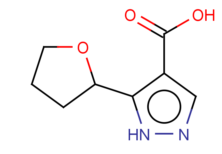 5-(oxolan-2-yl)-1H-pyrazole-4-carboxylic acid