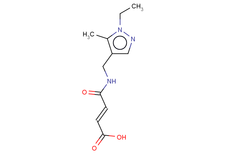 (2E)-3-{[(1-ethyl-5-methyl-1H-pyrazol-4-yl)methyl]carbamoyl}prop-2-enoic acid