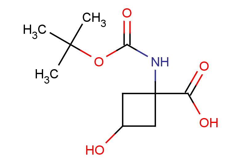 1-{[(tert-butoxy)carbonyl]amino}-3-hydroxycyclobutane-1-carboxylic acid