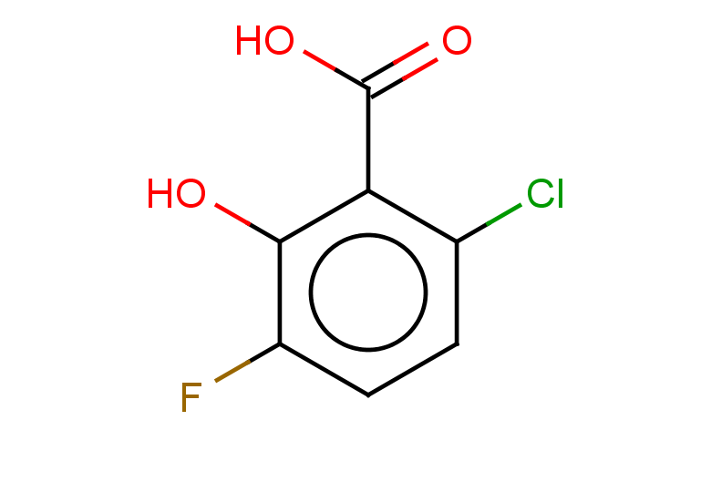 6-chloro-3-fluoro-2-hydroxybenzoic acid