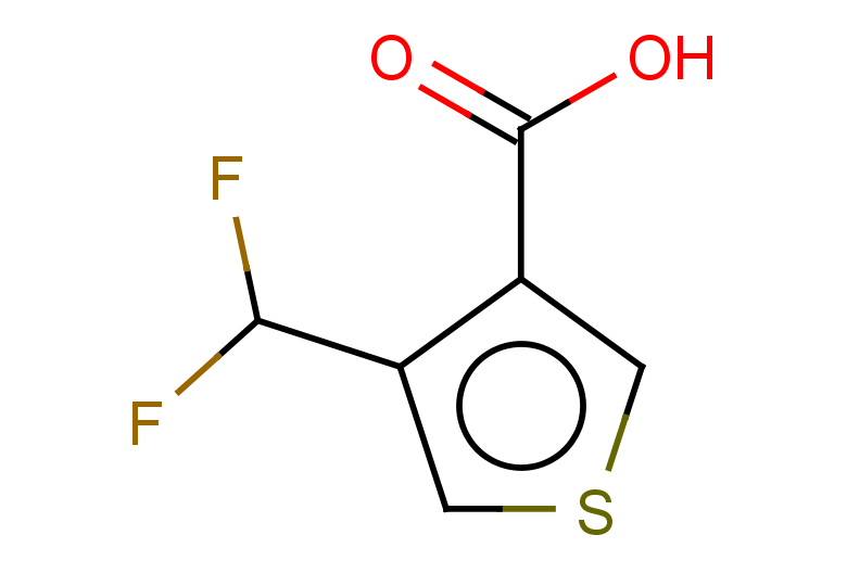 4-(difluoromethyl)thiophene-3-carboxylic acid