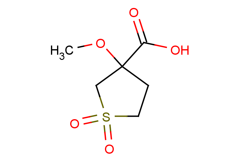 3-methoxy-1,1-dioxo-1lambda6-thiolane-3-carboxylic acid