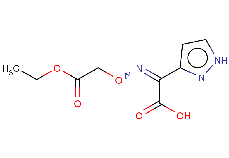 2-[(2-ethoxy-2-oxoethoxy)imino]-2-(1H-pyrazol-3-yl)acetic acid