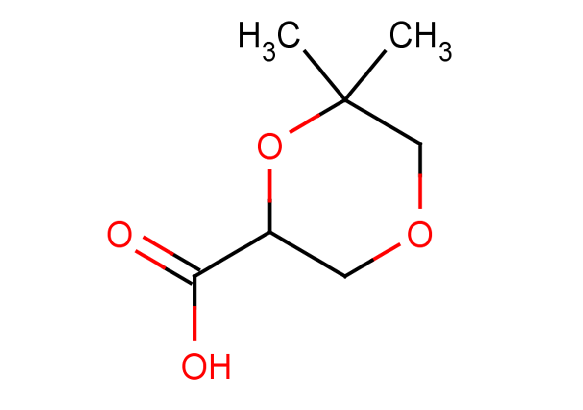 6,6-dimethyl-1,4-dioxane-2-carboxylic acid