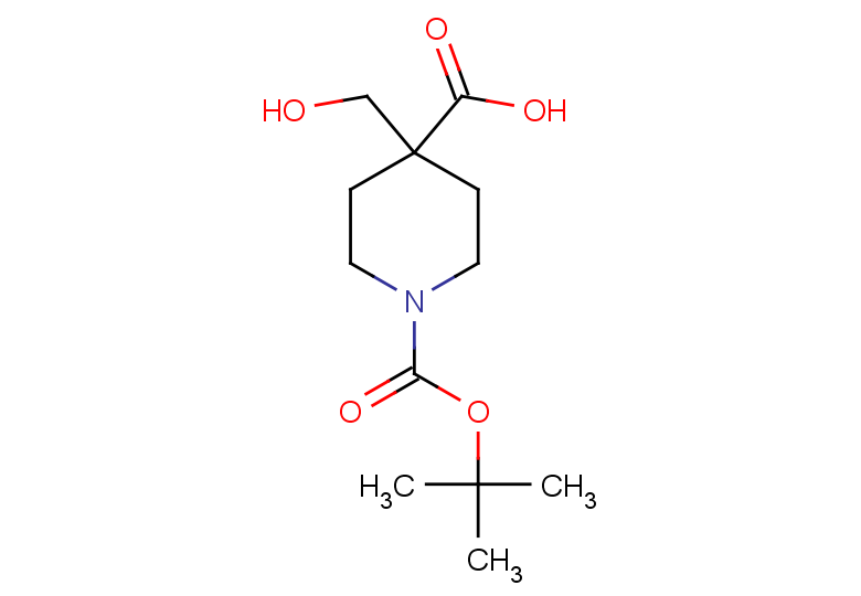 1-[(tert-butoxy)carbonyl]-4-(hydroxymethyl)piperidine-4-carboxylic acid