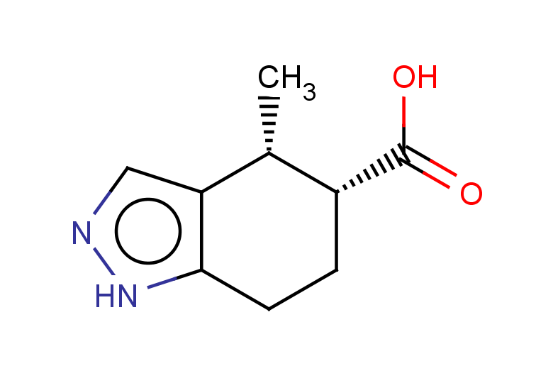 rac-(4R,5R)-4-methyl-4,5,6,7-tetrahydro-1H-indazole-5-carboxylic acid, cis