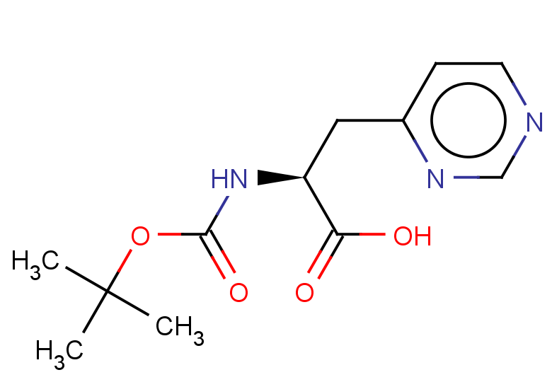 (2S)-2-{[(tert-butoxy)carbonyl]amino}-3-(pyrimidin-4-yl)propanoic acid