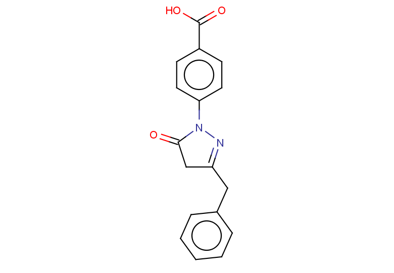 4-(3-benzyl-5-oxo-4,5-dihydro-1H-pyrazol-1-yl)benzoic acid