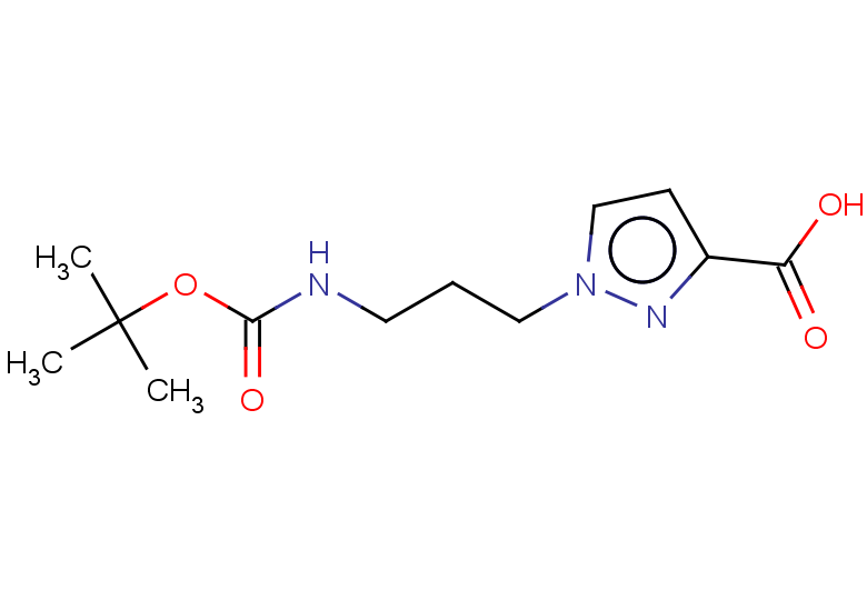 1-(3-{[(tert-butoxy)carbonyl]amino}propyl)-1H-pyrazole-3-carboxylic acid