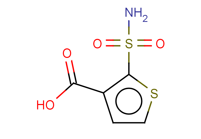 2-sulfamoylthiophene-3-carboxylic acid