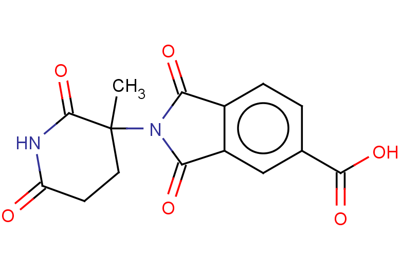 2-(3-methyl-2,6-dioxopiperidin-3-yl)-1,3-dioxo-2,3-dihydro-1H-isoindole-5-carboxylic acid