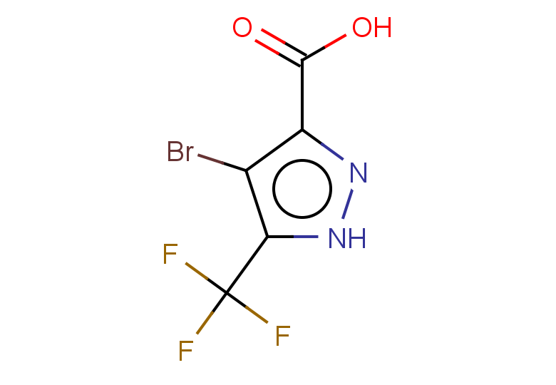 4-bromo-5-(trifluoromethyl)-1H-pyrazole-3-carboxylic acid