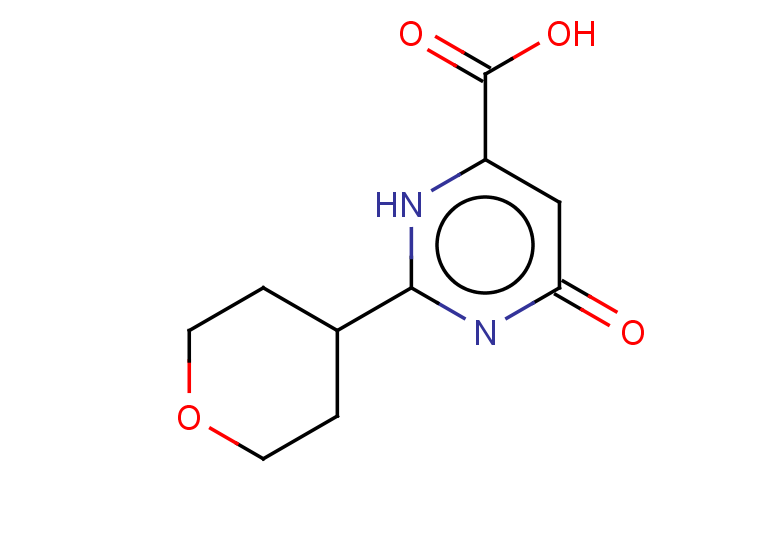 2-(oxan-4-yl)-6-oxo-3,6-dihydropyrimidine-4-carboxylic acid