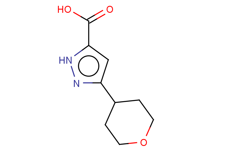 3-(oxan-4-yl)-1H-pyrazole-5-carboxylic acid