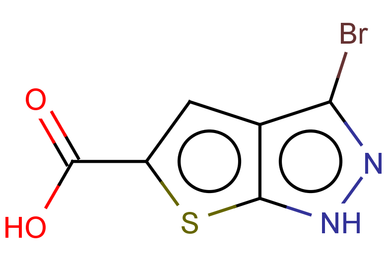 3-bromo-1H-thieno[2,3-c]pyrazole-5-carboxylic acid