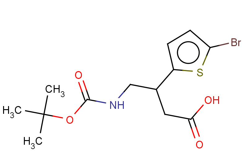3-(5-bromothiophen-2-yl)-4-{[(tert-butoxy)carbonyl]amino}butanoic acid