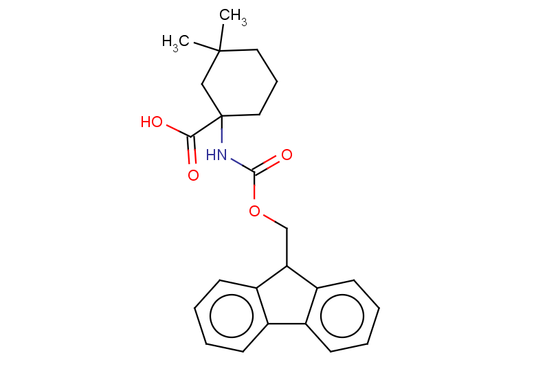 1-{[(9H-fluoren-9-ylmethoxy)carbonyl]amino}-3,3-dimethylcyclohexane-1-carboxylic acid