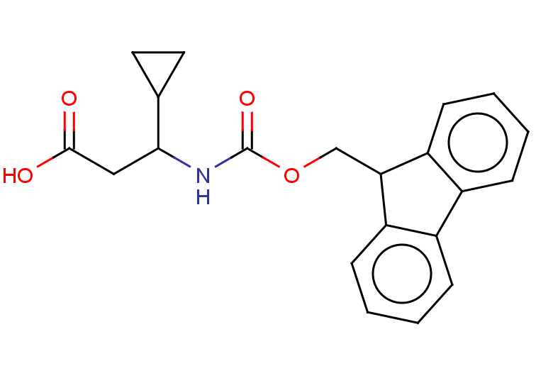3-cyclopropyl-3-{[(9H-fluoren-9-ylmethoxy)carbonyl]amino}propanoic acid