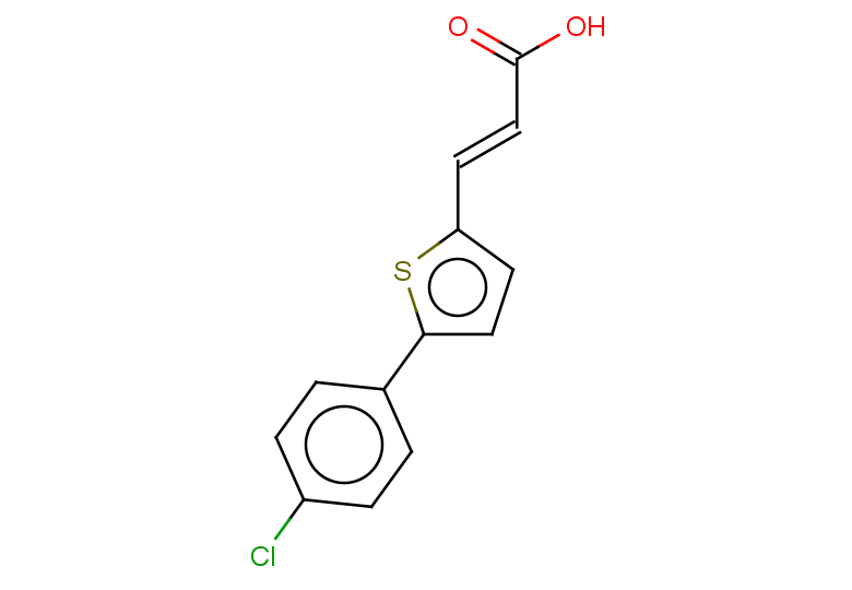 (2E)-3-[5-(4-chlorophenyl)thiophen-2-yl]prop-2-enoic acid