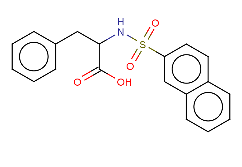 2-(naphthalene-2-sulfonamido)-3-phenylpropanoic acid