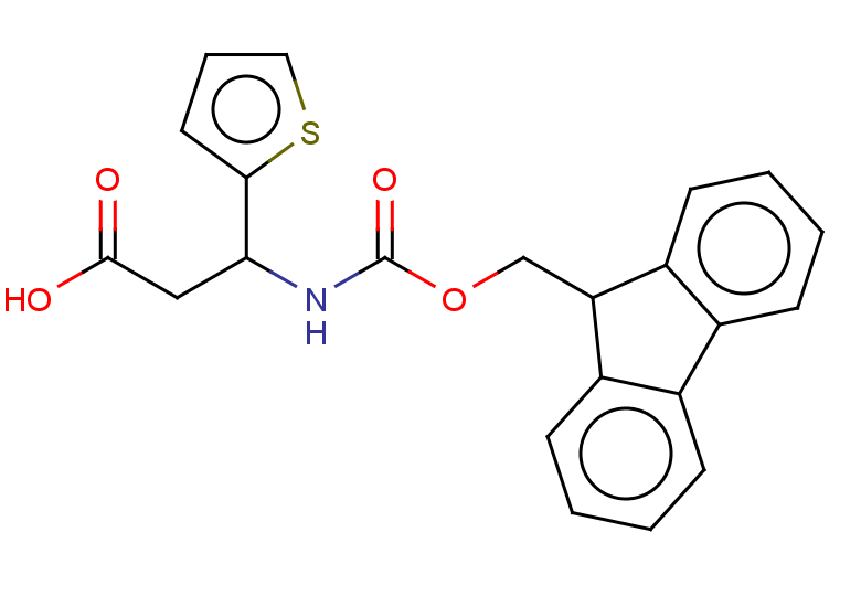 3-{[(9H-fluoren-9-ylmethoxy)carbonyl]amino}-3-(thiophen-2-yl)propanoic acid