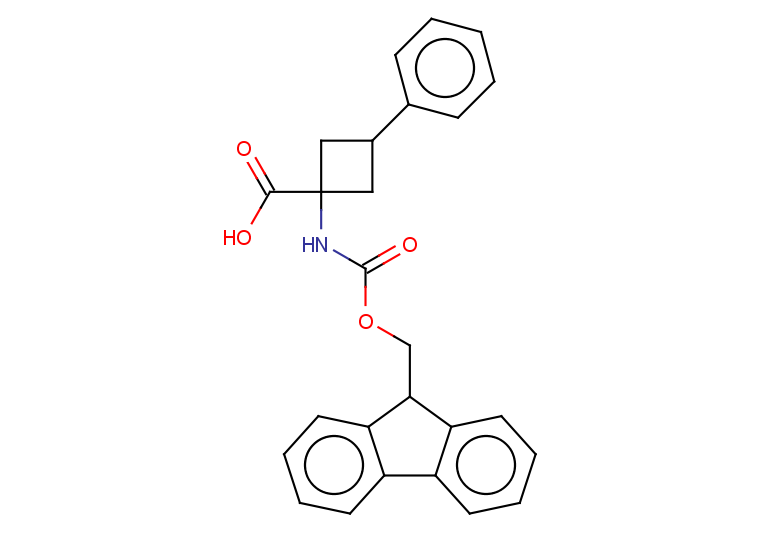 1-{[(9H-fluoren-9-ylmethoxy)carbonyl]amino}-3-phenylcyclobutane-1-carboxylic acid