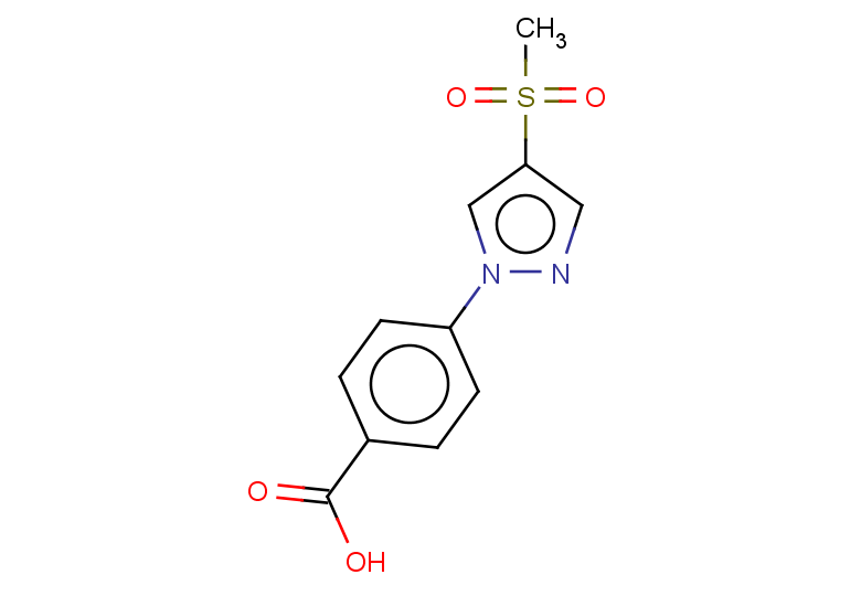 4-(4-methanesulfonyl-1H-pyrazol-1-yl)benzoic acid
